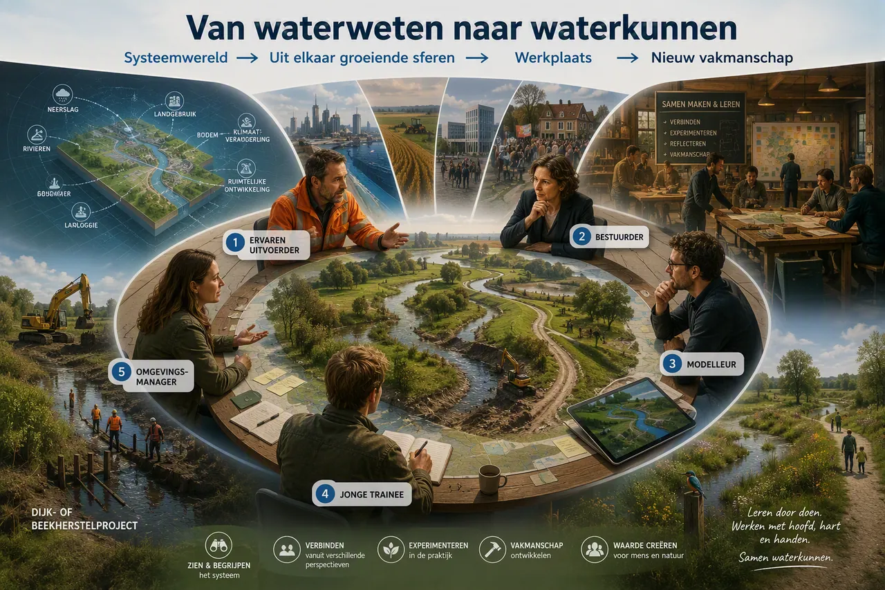 Beeld bij het artikel Van waterweten naar waterkunnen