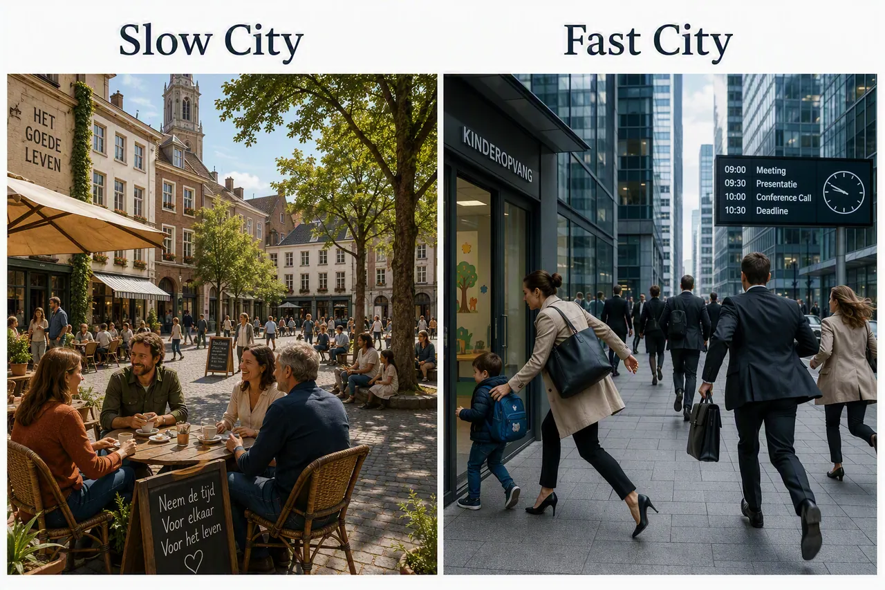 Beeld bij het essay Slow Cities